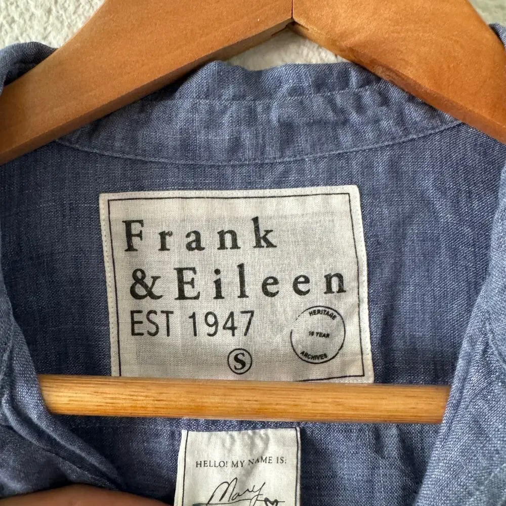 Frank & Eileen Blue Midi Dress - Picture 3 of 8